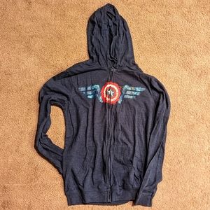Captain America Zip-Up